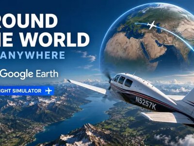 Google Earth представил браузерный авиасимулятор: теперь можно исследовать мир в один клик