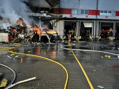 В Новой почте рассказали, сколько посылок уничтожено ударом РФ по инновационному терминалу