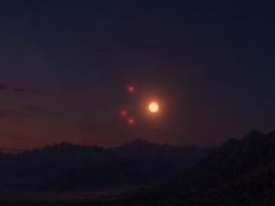 Светящийся НЛО запустил рой загадочных шаров возле секретного военного объекта США (видео)