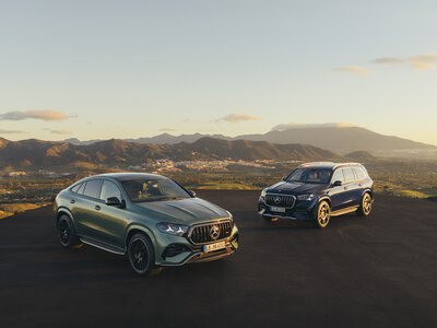 V8 возвращается: представлены новые мощные кроссоверы Mercedes на 600 сил (фото)