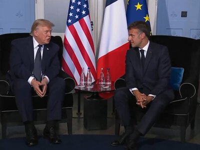 Трамп заявил, что после Ирана сосредоточится на Украине: встретился не только с Макроном (видео)