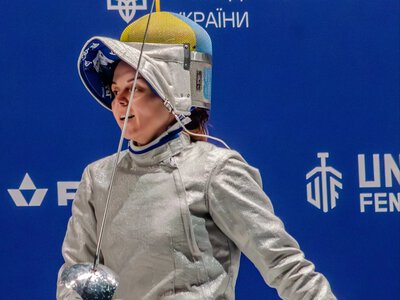 Комащук завоевала для Украины первую медаль на ЧЕ-2026 по фехтованию