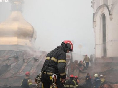 Названа сумма ущерба после удара по Киево-Печерской лавре