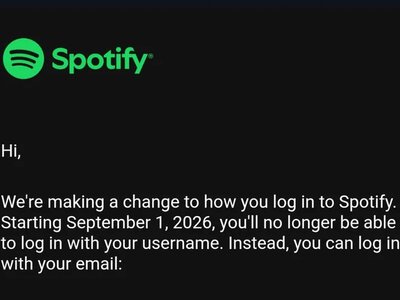 Spotify отменяет традиционный вход по никнеймам