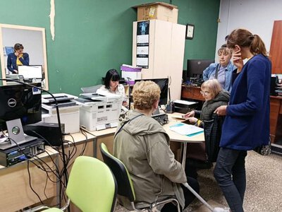 ЦНАП Дружковки продолжает предоставлять услуги переселенцам в Краматорске