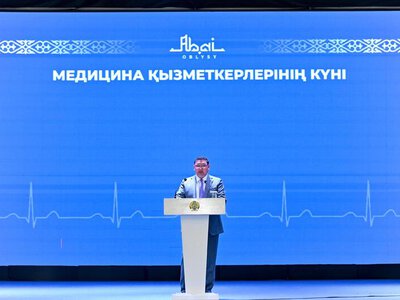 В области Абай чествовали медицинских работников