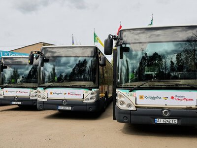 Автобусный парк Украины растет: какие марки выбирали в мае
