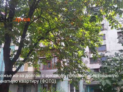 В Запорожье из-за долгов с аукциона продают арестованную двухкомнатную квартиру (ФОТО)