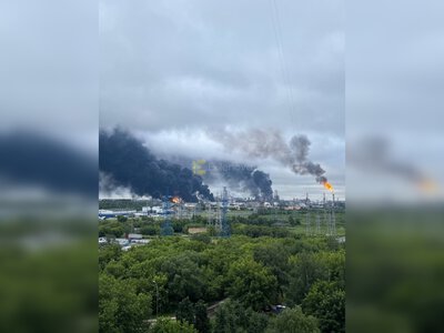 В Генштабе назвали места попаданий в Москве: подожгли 50 тонн нефти