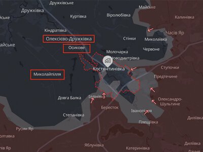 Россияне бьют КАБами по логистике Сил обороны на подступах к Константиновке — военные