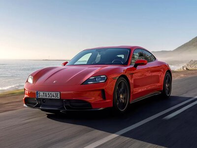 Оновлений Porsche Taycan отримав фальшиву коробку передач