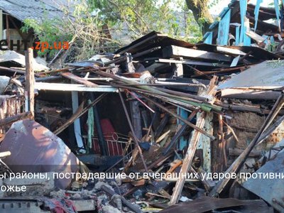 Названы районы, пострадавшие от вчерашних ударов противника в Запорожье