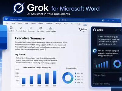 Grok вторгся в Microsoft Office: как ИИ Маска теперь конкурирует с Copilot в Word, Excel и PowerPoint