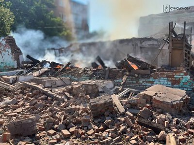 россияне нанесли ракетный удар по Белополью, есть пострадавшие