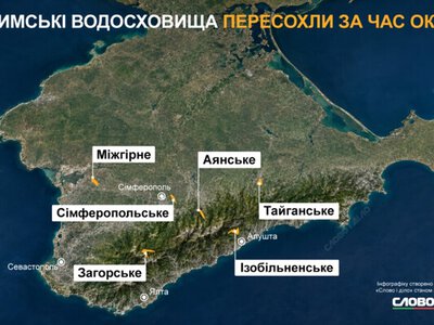  Водный кризис пока еще полуострова: какие водохранилища Крыма высохли полностью 
