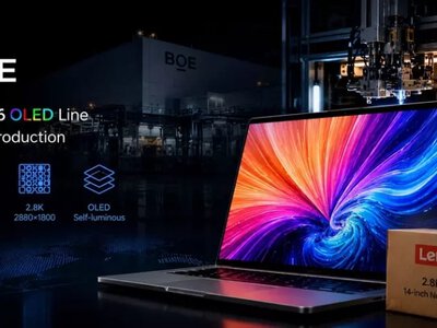 BOE разрушает монополию Samsung и LG: OLED-экраны для ноутбуков вот-вот подешевеют в два раза