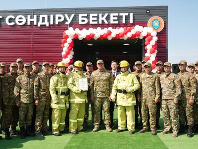 В селах Карабулак и Аксу открылись пожарные депо