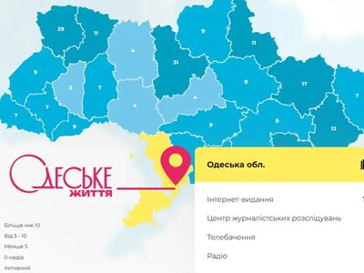 «Одесская жизнь» снова на карте рекомендованных медиа