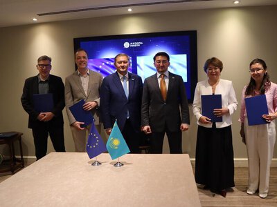 Казахстан установил новые стратегические партнерства с европейскими научными центрами