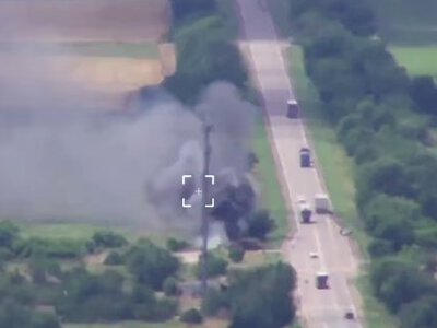 Разведчики атаковали транспорт российских войск на юге Украины