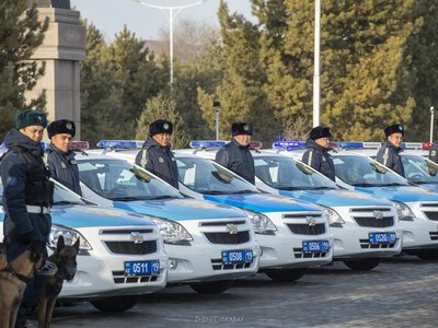 Области Жетісу – 4 года: для полиции приобретено 289 единиц служебного транспорта, 31 дрон и установлено 1415 видеокамер