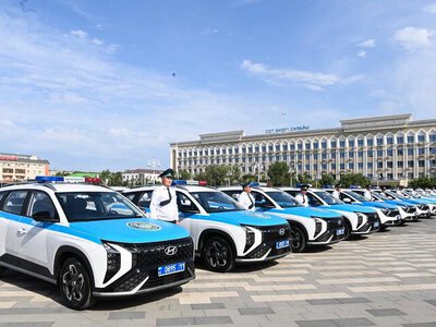 Сотрудникам полиции передано 94 служебных автомобиля