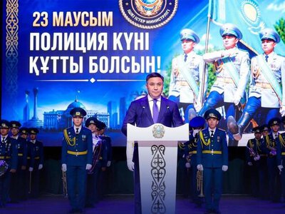В ШЫМКЕНТЕ СОСТОЯЛОСЬ ТОРЖЕСТВЕННОЕ МЕРОПРИЯТИЕ, ПОСВЯЩЁННОЕ ДНЮ ПОЛИЦИИ
