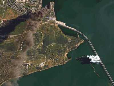 Проект «Схемы» опубликовал новые спутниковые снимки последствий ударов по Крыму