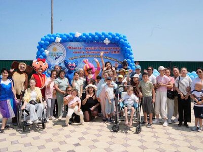 Область Жетісу: на побережье Алаколя в оздоровительном лагере для особенных детей стартовал летний сезон