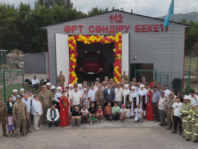 В Казахстане открылось 202-ое добровольное противопожарное формирование «Ауыл құтқарушылары»