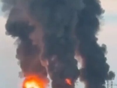 Зеленский подтвердил поражение нефтебазы в краснодарском крае и двух НПЗ в уфе за 1500 км