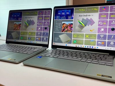 Какой бюджетный ноутбук купить: эксперт сравнил MacBook Neo с Acer Swift Air 14 (фото)