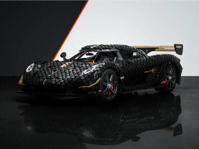 9400 часов работы: LEGO создала полноценный электромобиль из деталей Technic