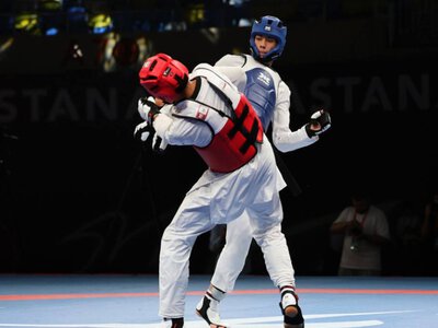  Казахстанские таеквондисты завоевали три золота на турнире Kazakhstan Open в Астане 