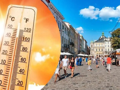 На Украину надвигается аномальная жара: во Львове уже побит температурный рекорд, который держался 60 лет