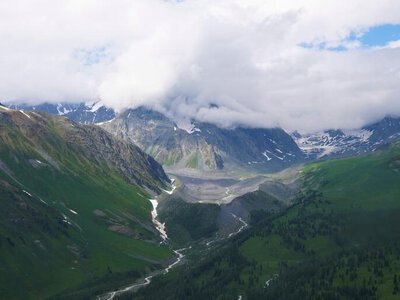 В ВКО проведен аэровизуальный осмотр моренных озёр