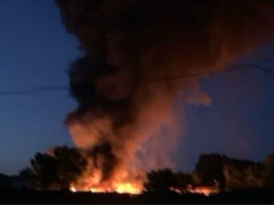 Россия атаковала Запорожье дронами: в городе загорелся пожар, поврежден жилой дом
