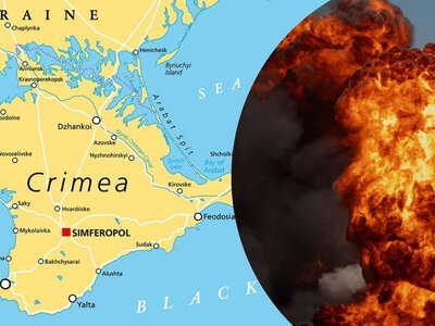 Крым ночью подвергся атаке БпЛА: взрывы прогремели в Севастополе, Феодосии и Евпатории