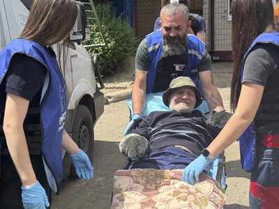 Многодетную семью эвакуировали из Краматорского района вместе с имуществом в Кировоградскую область