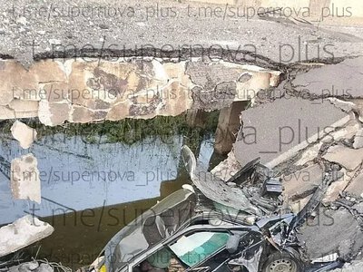 Фото разрушенного моста не имеют отношения к Херсонской области - СМИ