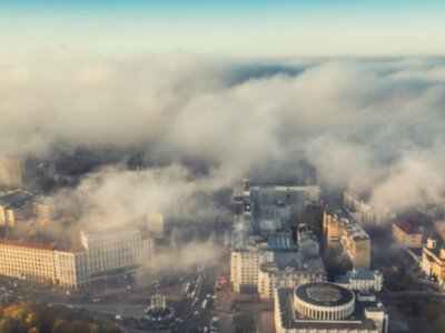 Аномалия над Киевом: воздух становится токсичным, - ФОТО