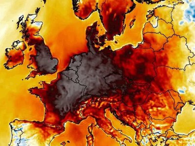 Жара в Европе охватит 193 миллиона человек с температурой свыше +35°C