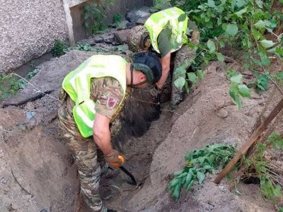 В шаге от катастрофы: в Дарницком районе Киева возле многоэтажки нашли неразорвавшуюся боевую часть ракеты
