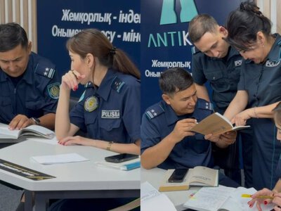  «How can I help you?»: казахстанских полицейских учат английскому языку 