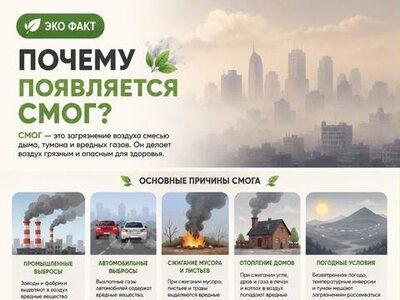 ЭКОФАКТ | Почему появляется смог?