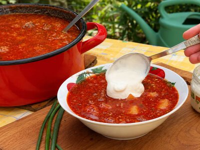 Быстрый борщ без лишних хлопот: рецепт с готовой заправкой