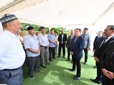 Ознакомился с ходом социально-экономического развития села Бесарык