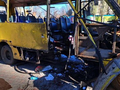 Российский дрон Молния ударил по рейсовому автобусу: подробности трагедии на Харьковщине