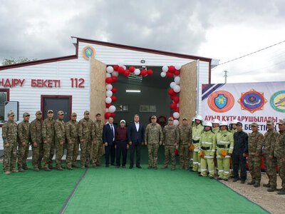В Казахстане открылось 207-е добровольное противопожарное формирование «Ауыл құтқарушылары»