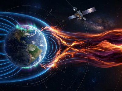 К Земле движется поток солнечной плазмы: прогноз магнитных бурь на 1 июля